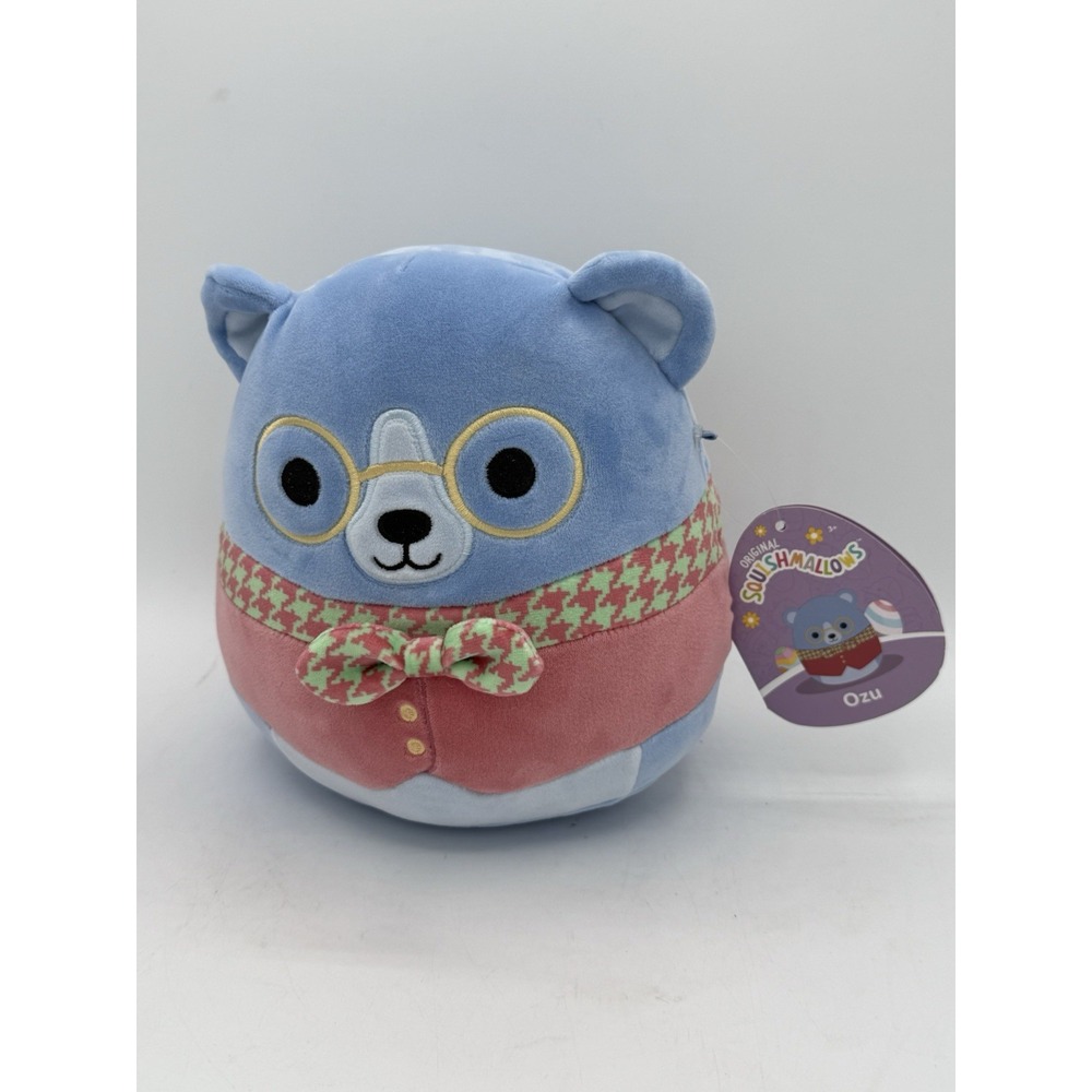 Squishmallows 2024 Easter‎ Squad 8" Ozu the Bear Plush Doll